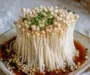 Savor Enoki Mushrooms with Savory Garlic Scallion Sauce