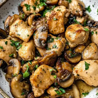 Garlic Butter Chicken and Mushrooms - Quick Low Carb Delight 10 Garlic Butter Chicken And Mushrooms