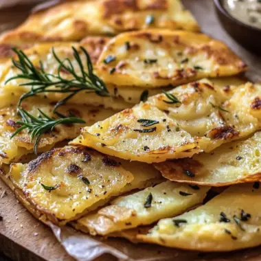 Crispy Potato Flatbread: A Deliciously Easy Italian Delight 10 Potato Flatbread