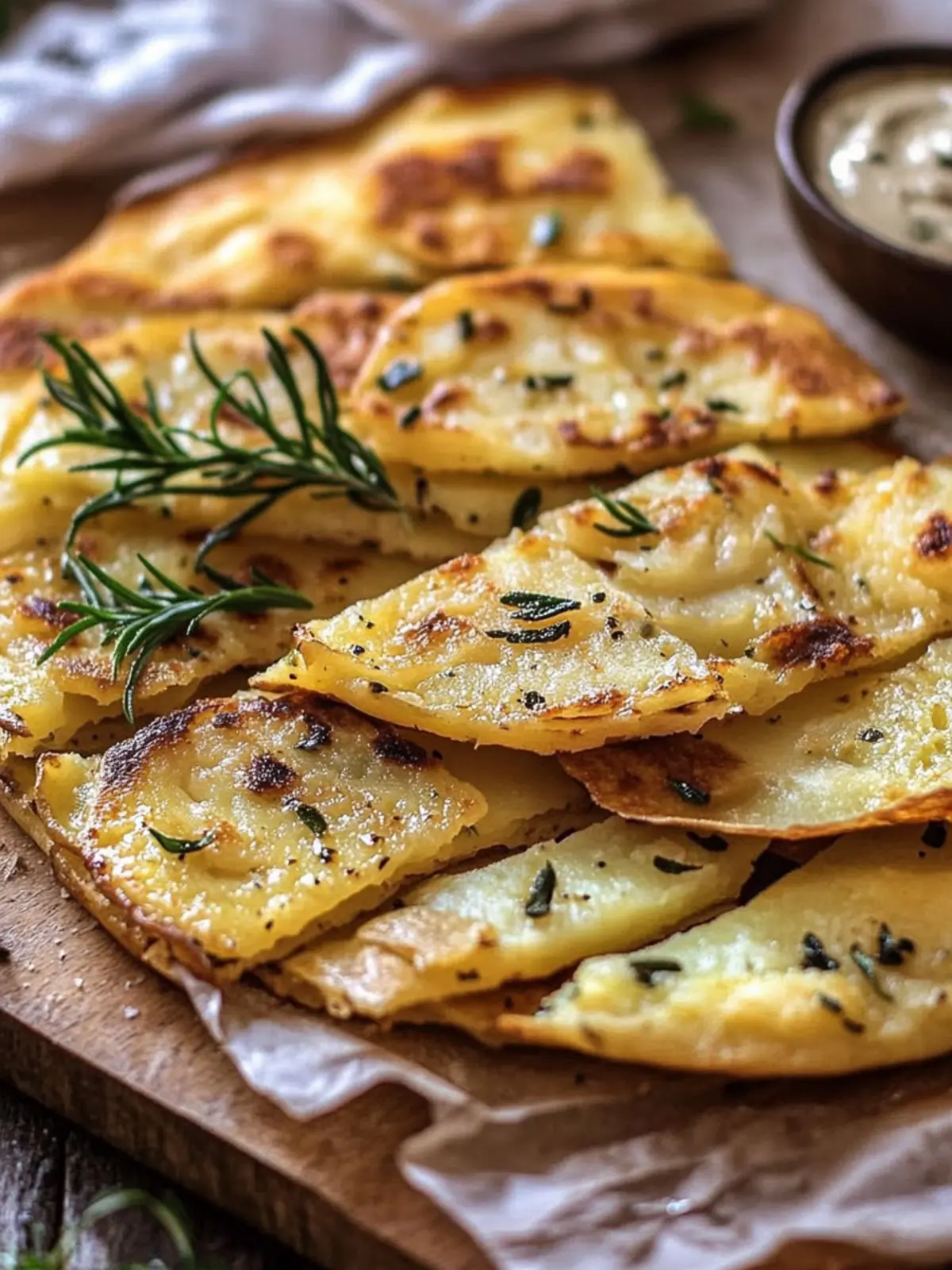 Crispy Potato Flatbread: A Deliciously Easy Italian Delight 5 Potato Flatbread