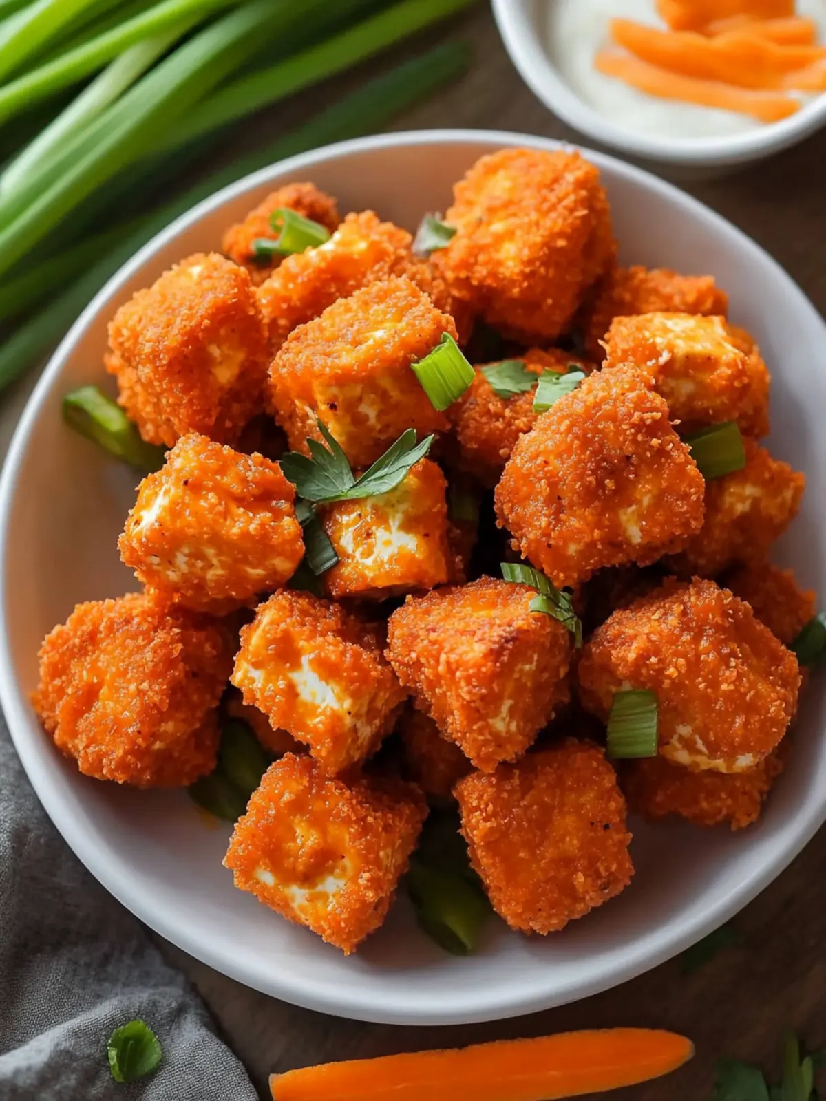 Crispy Buffalo Tofu Bites That Everyone Will Love 3 Crispy Buffalo Tofu Bites