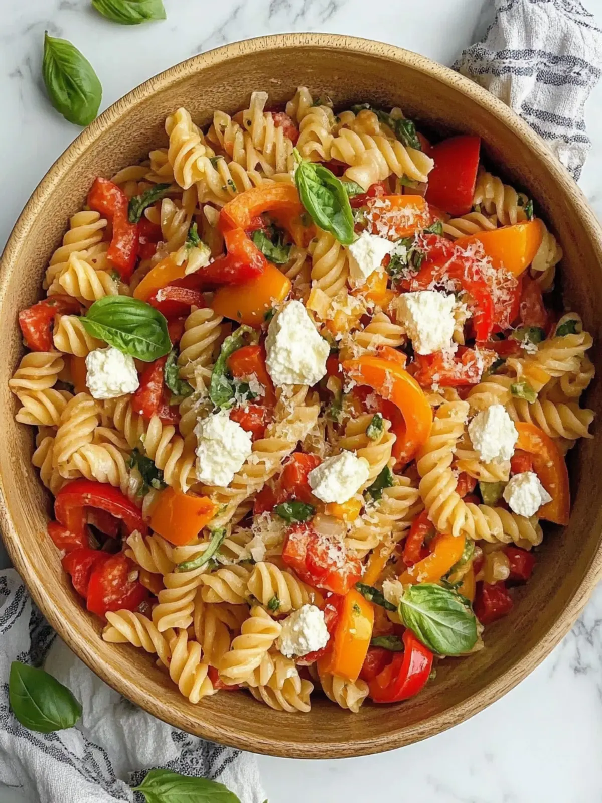 Zesty Roasted Pepper Pasta Salad That Steals the Show 2 Roasted Pepper Pasta Salad