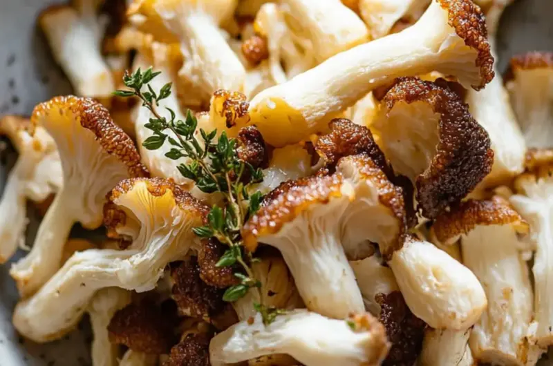 Sautéed Lion’s Mane Mushrooms