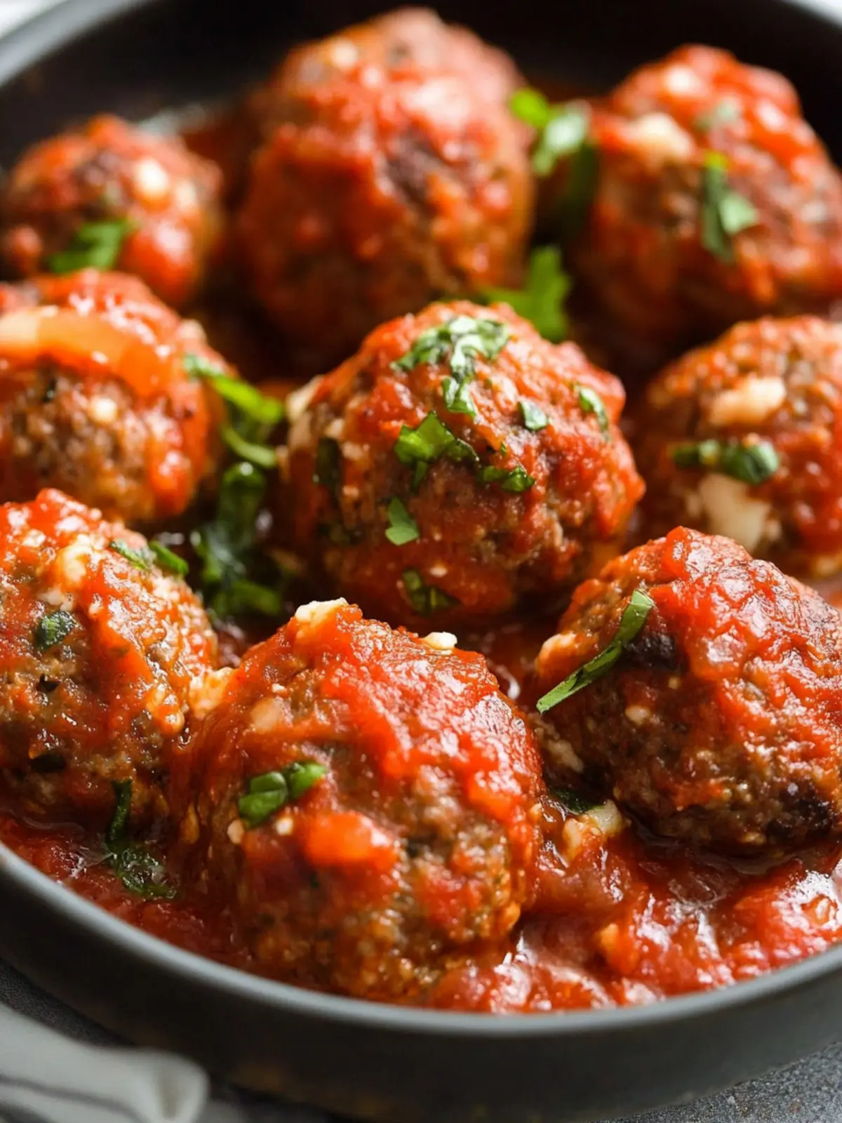Mozzarella Stuffed Meatballs That Will Steal Your Heart 2 Mozzarella Stuffed Meatballs