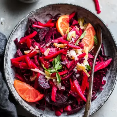 Delicious Raw Beet Salad with Apples for a Crunchy Boost 10 Raw Beet Salad
