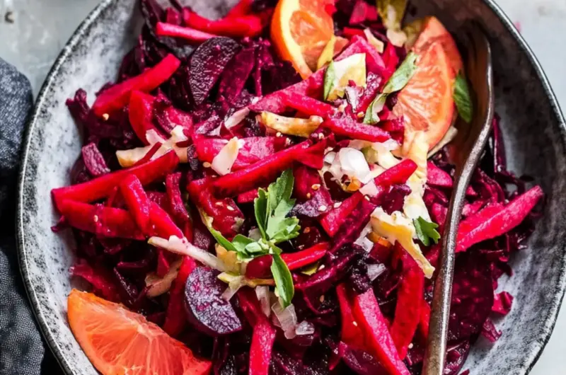 Raw Beet Salad