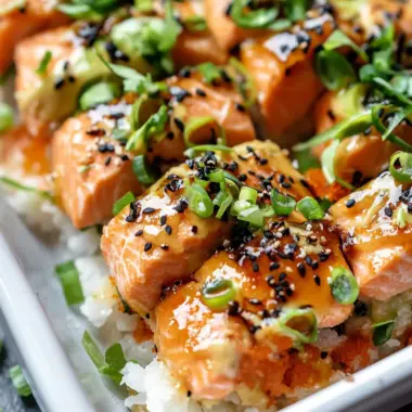 Irresistible Teriyaki Salmon Sushi Bake You’ll Love to Make 9 Teriyaki Salmon Sushi Bake