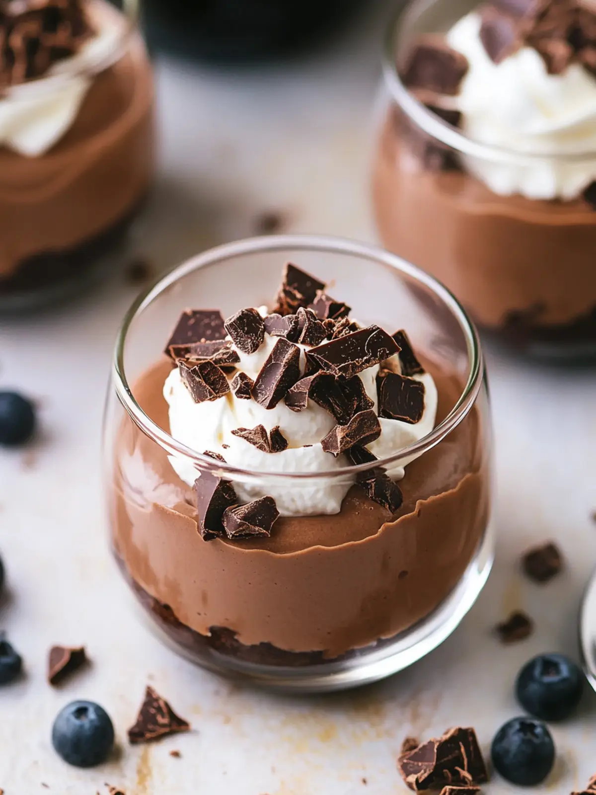 Decadent No-Egg Chocolate Mousse in Just 10 Minutes 2 Chocolate Mousse