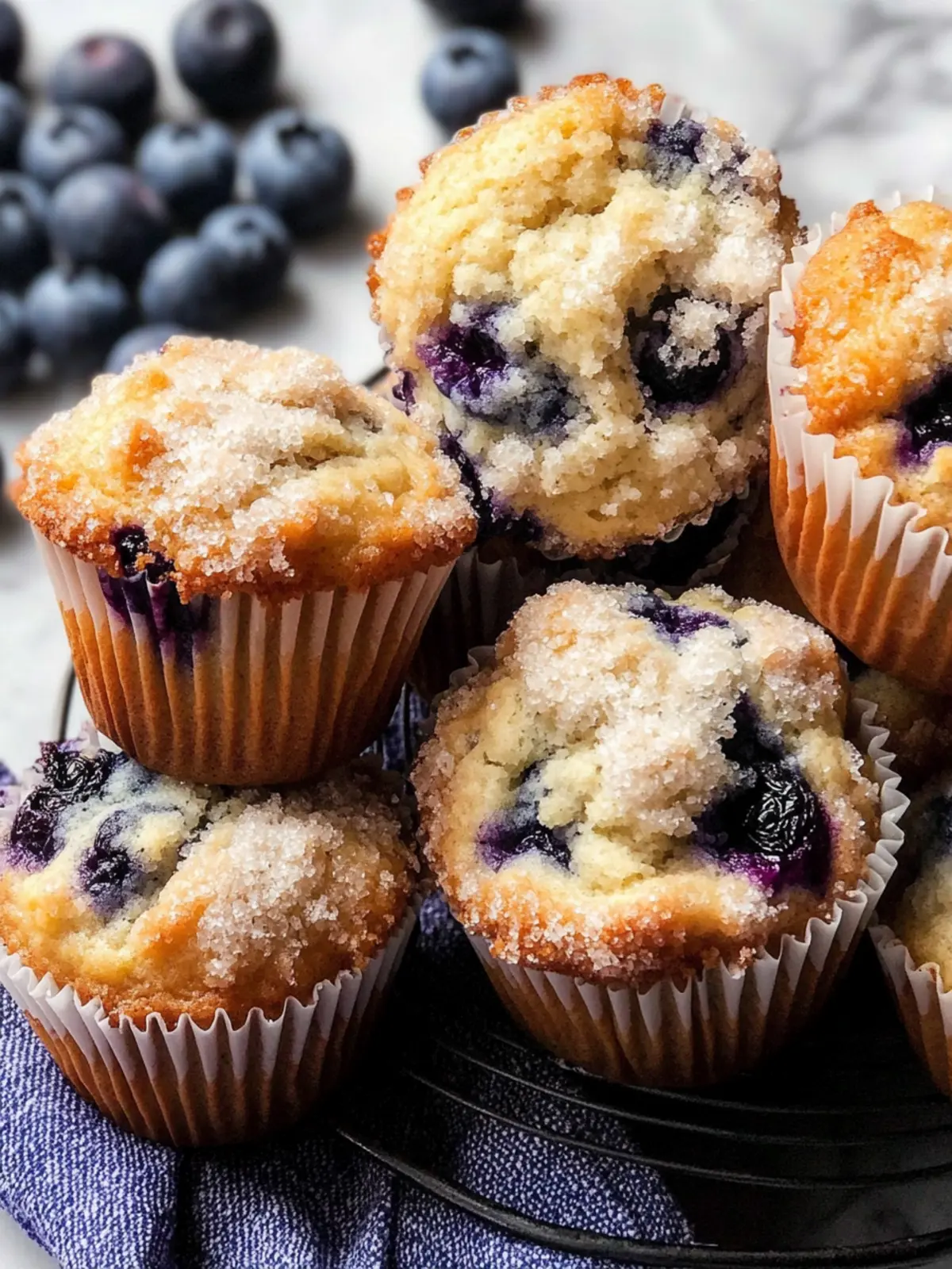 Bakery Style Blueberry Muffins That Make Mornings Bright 2 Bakery Style Blueberry Muffins
