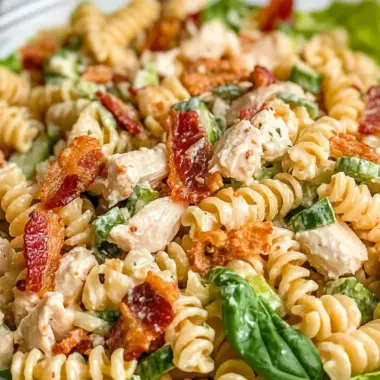 Delicious Chicken Bacon Ranch Pasta Salad for Easy Meals 9 Chicken Bacon Ranch Pasta Salad