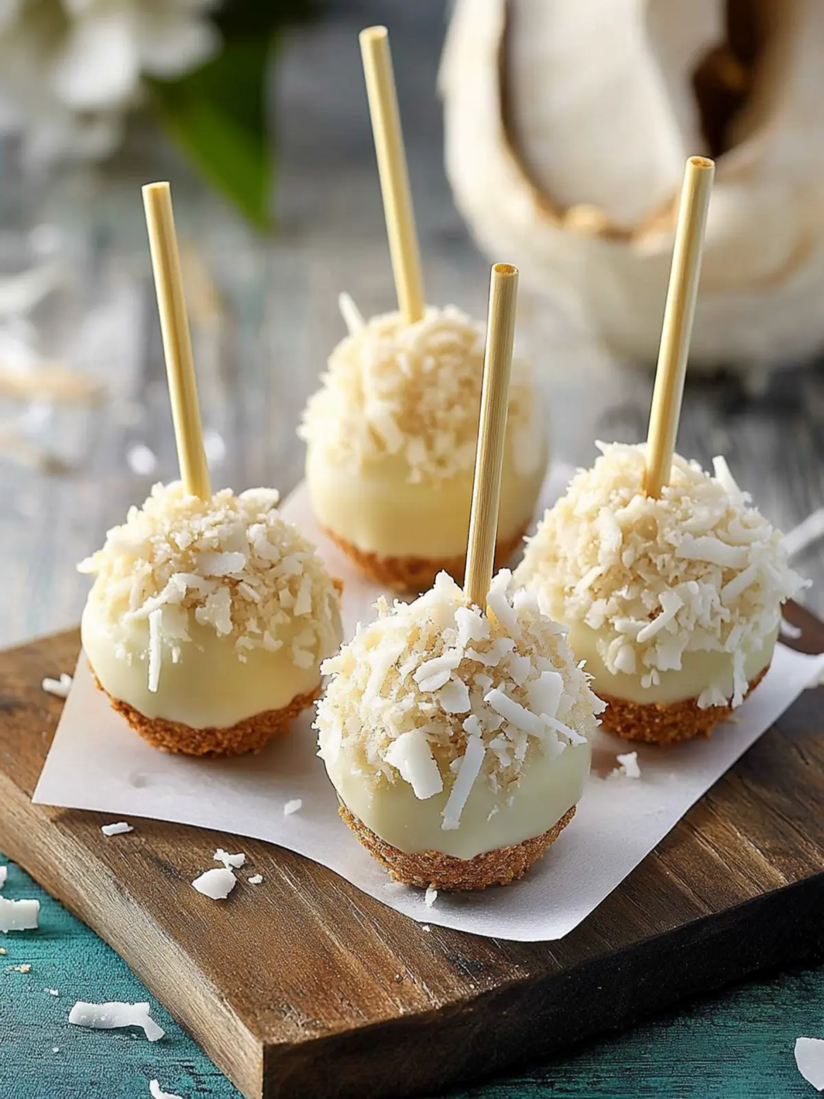 Coconut-Rum Cake Pops You Can’t Resist Making Today 4 Coconut-Rum Cake Pops