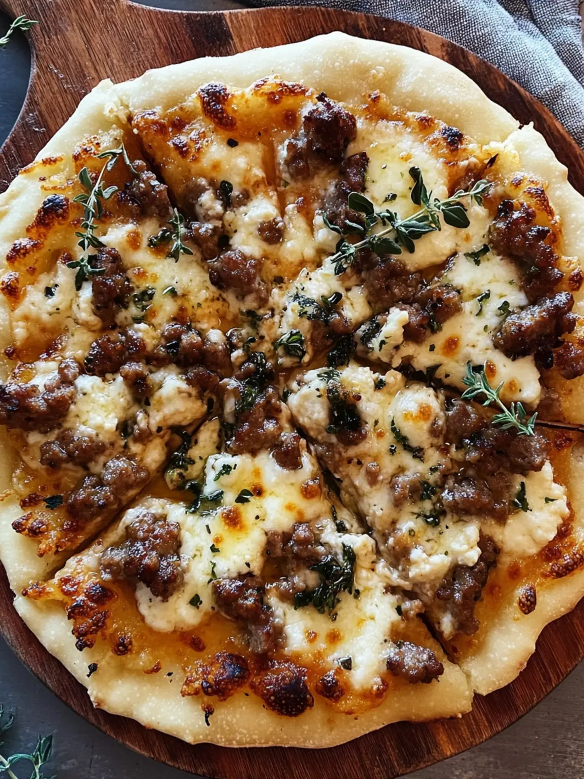 Sausage Ricotta Honey Hot Pizza: A Sweet Spin on Tradition 4 Sausage Ricotta Honey Hot Pizza