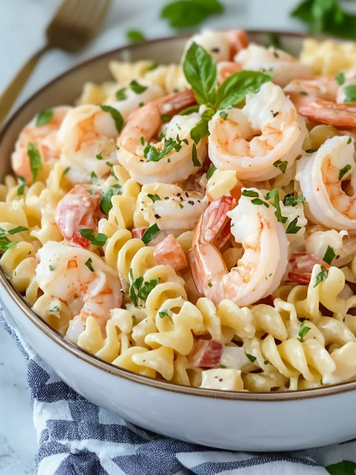 Delicious Shrimp Louis Pasta Salad for Effortless Summer Meals 4 Shrimp Louis Pasta Salad