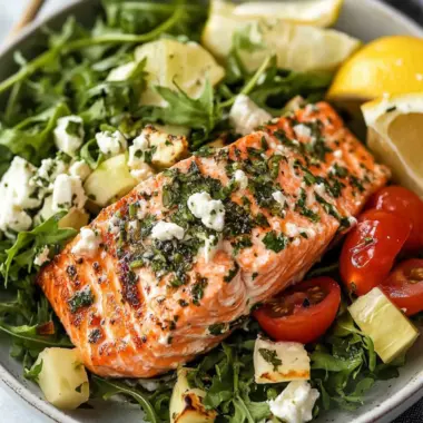 Savory Greek Salmon with Zesty Dill and Oregano Twist 10 Greek Salmon