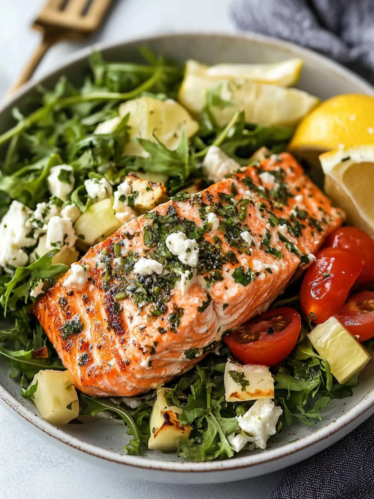 Savory Greek Salmon with Zesty Dill and Oregano Twist 5 Greek Salmon