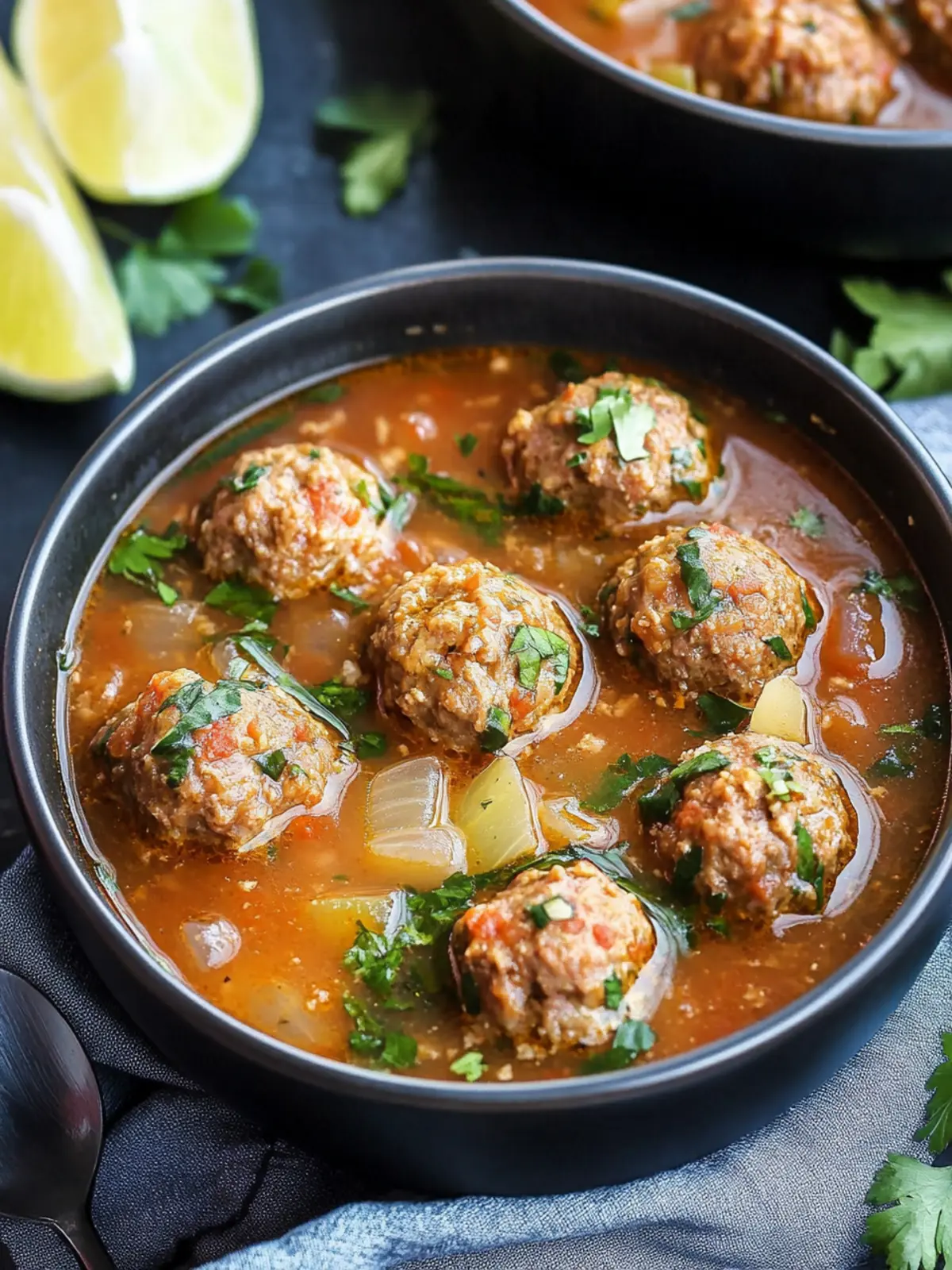 Savor the Comfort: Easy Albondigas Soup Recipe Tonight 2 Albondigas Soup (Mexican Meatball Soup)