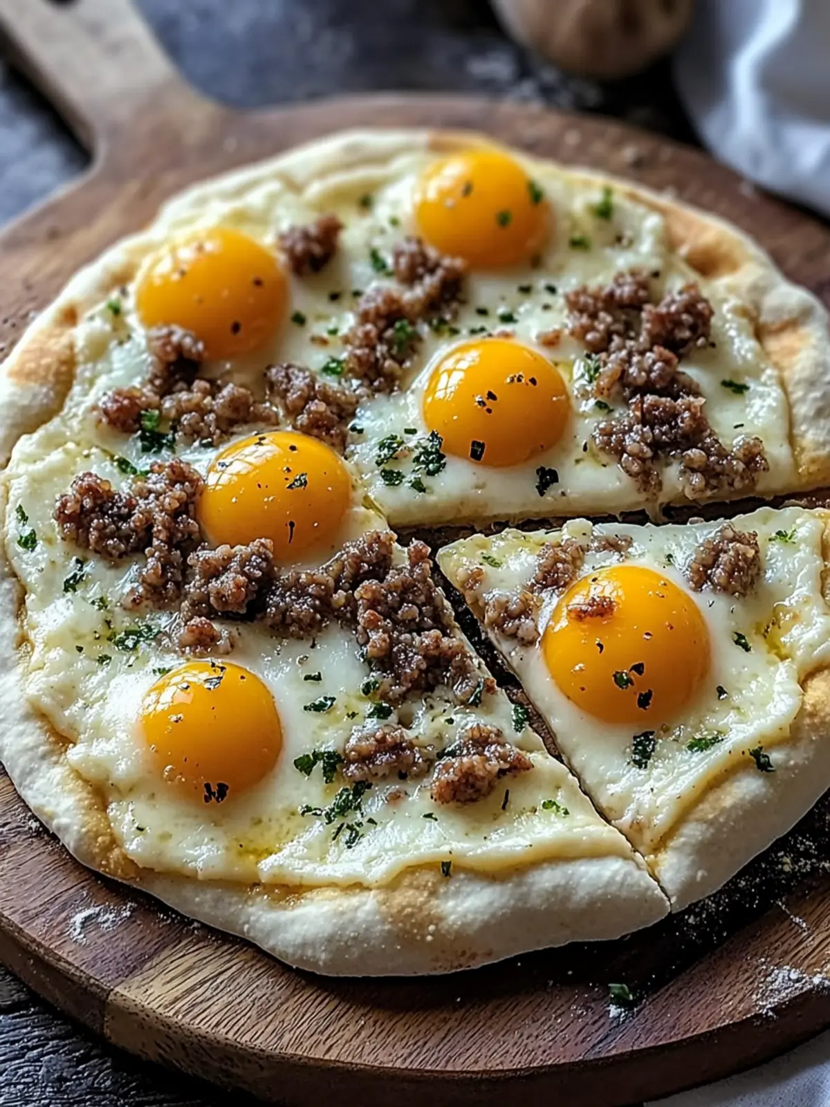 Biscuits and Gravy Breakfast Pizza: A Comfort Food Dream! 4 Biscuits and Gravy Breakfast Pizza