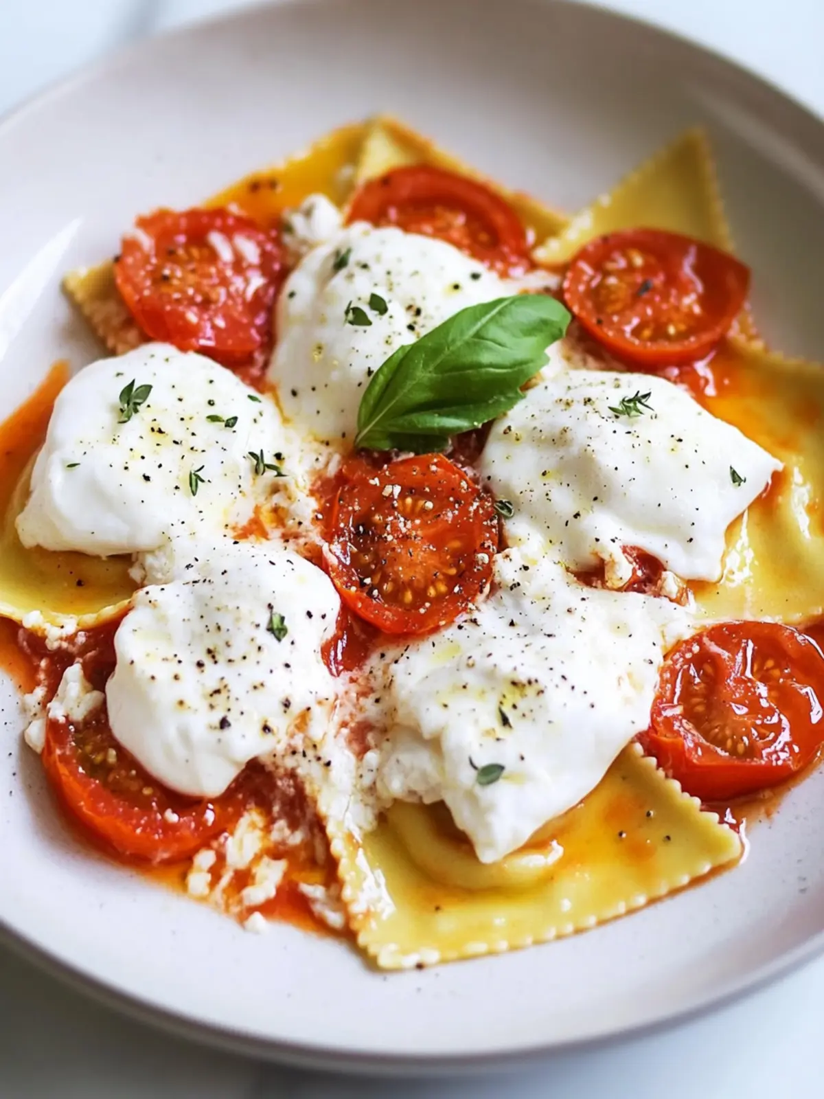 Tomato Burrata Ravioloni Bliss You’ll Crave Every Night 2 Tomato Burrata Ravioloni