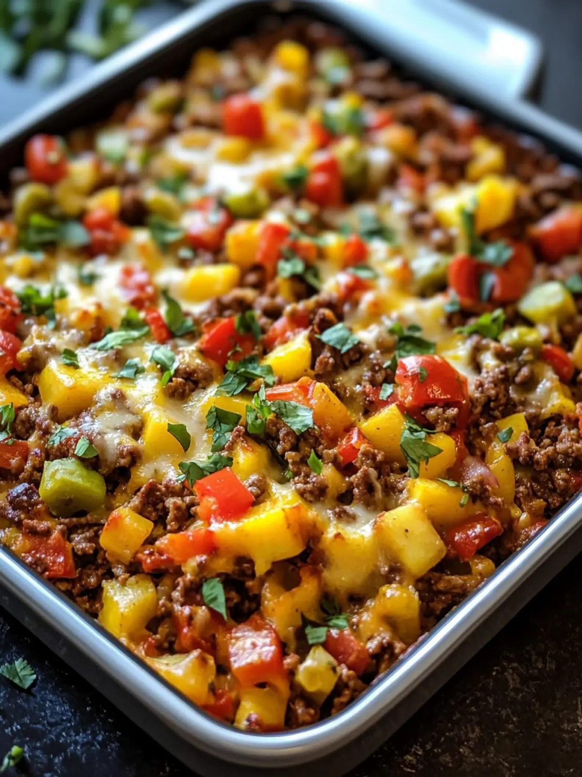 Southwestern Beef and Vegetable Bake: A Flavorful Family Delight 2 Southwestern Beef and Vegetable Bake