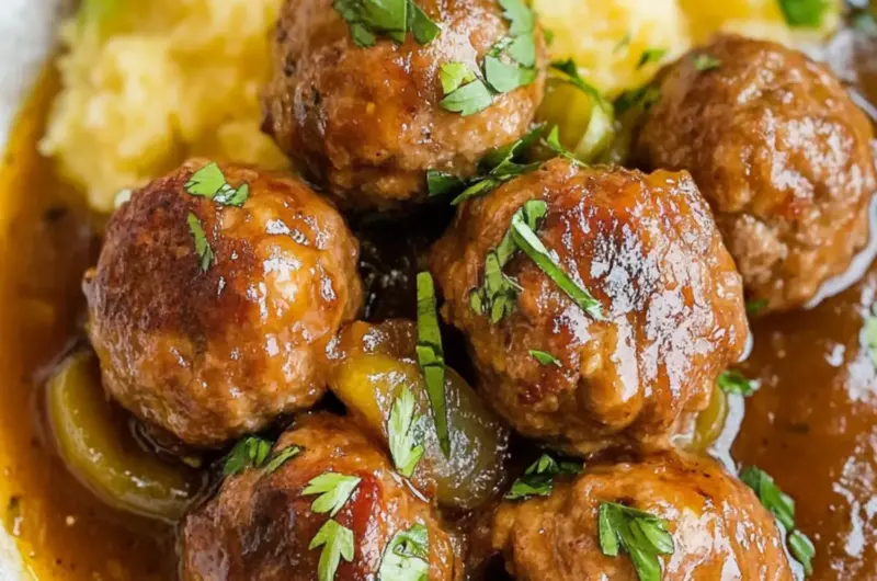 Crockpot Mississippi Meatballs