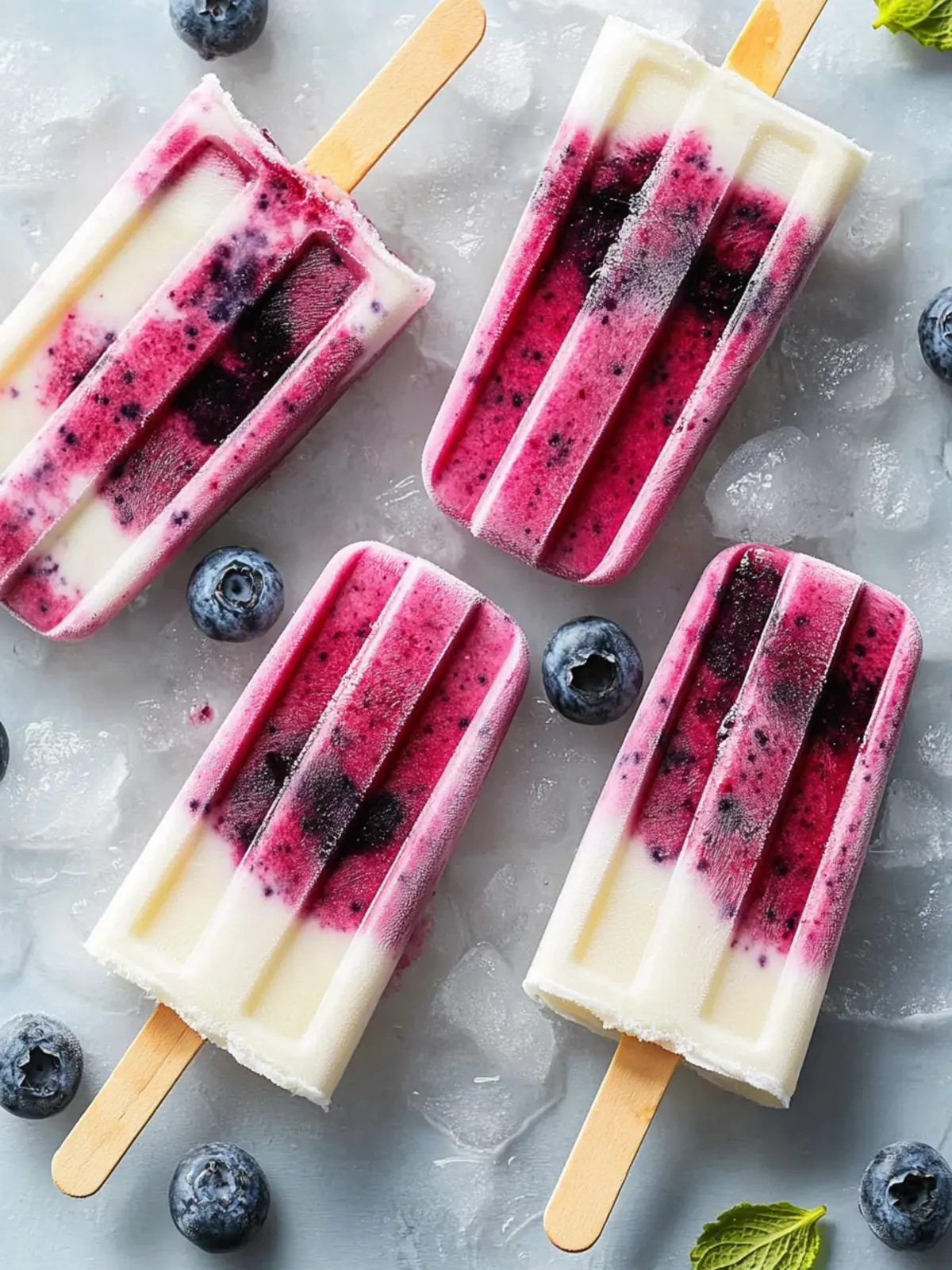 Creamy Layered Blueberry Ice Pops That Refresh and Delight 3 Creamy Layered Blueberry Ice Pops