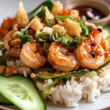Crispy Rice with Spicy Shrimp Salad: A Flavorful Twist 9 Crispy Rice with Spicy Shrimp Salad