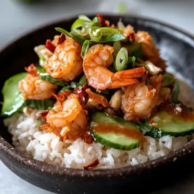 Crispy Rice with Spicy Shrimp Salad - A Crunchy Delight for Home Chefs 9 Crispy Rice with Spicy Shrimp Salad