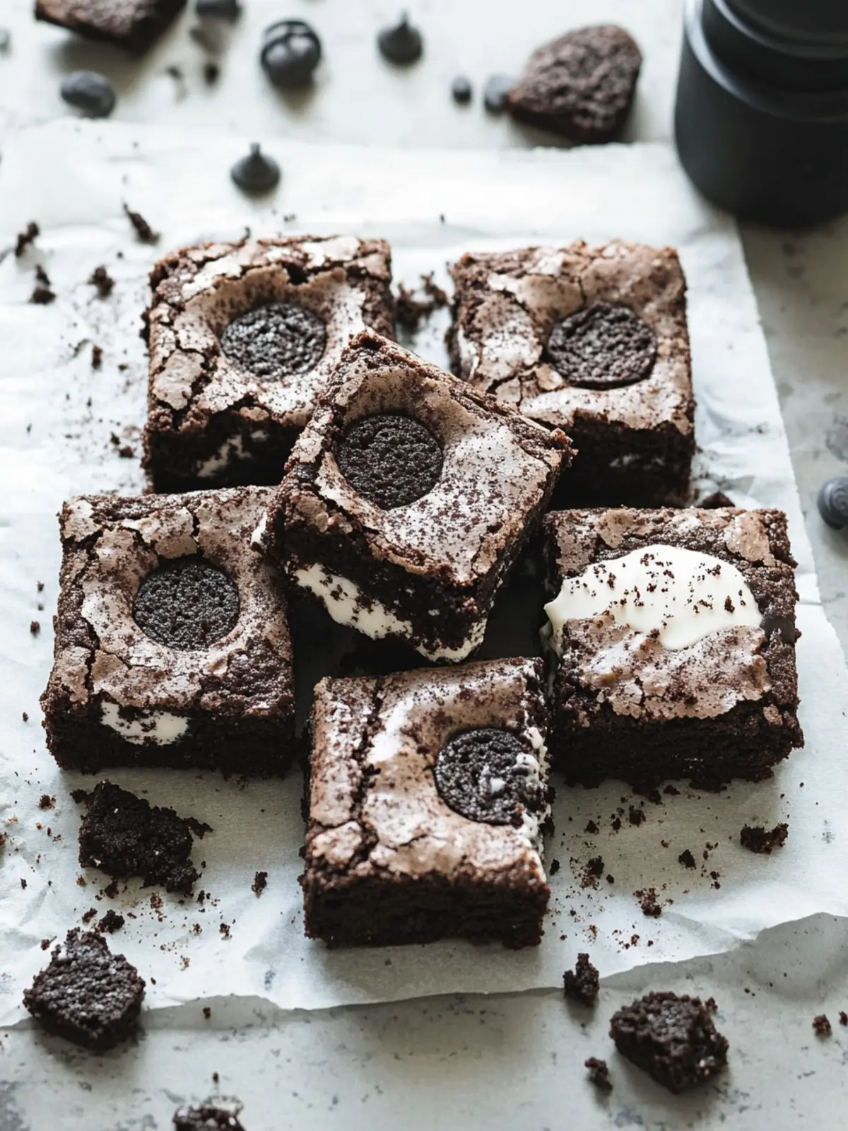 Irresistible Cookies and Cream Brownies That Bring Back Childhood 5 Cookies and Cream Brownies