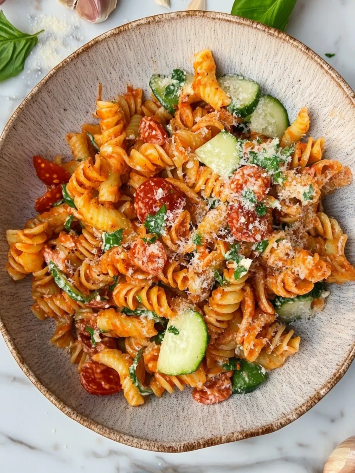 Spicy Crispy Pasta Salad That'll Be Your New Summer Favorite 2 Spicy Crispy Pasta Salad