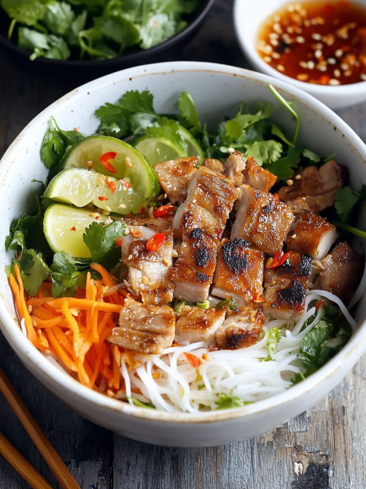 Lemongrass Pork Vietnamese Noodle Salad for Fresh Flavor Bliss 4 Lemongrass Pork Vietnamese Noodle Salad