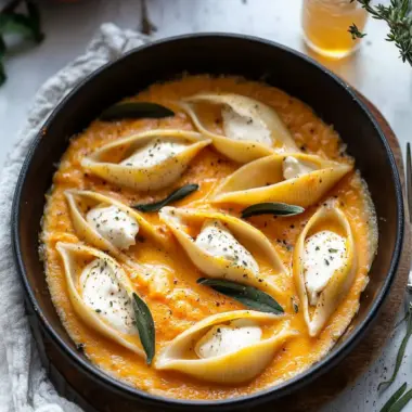 Stuffed Shells With Pumpkin Cream Sauce for Cozy Fall Nights 9 Stuffed Shells With Pumpkin Cream Sauce