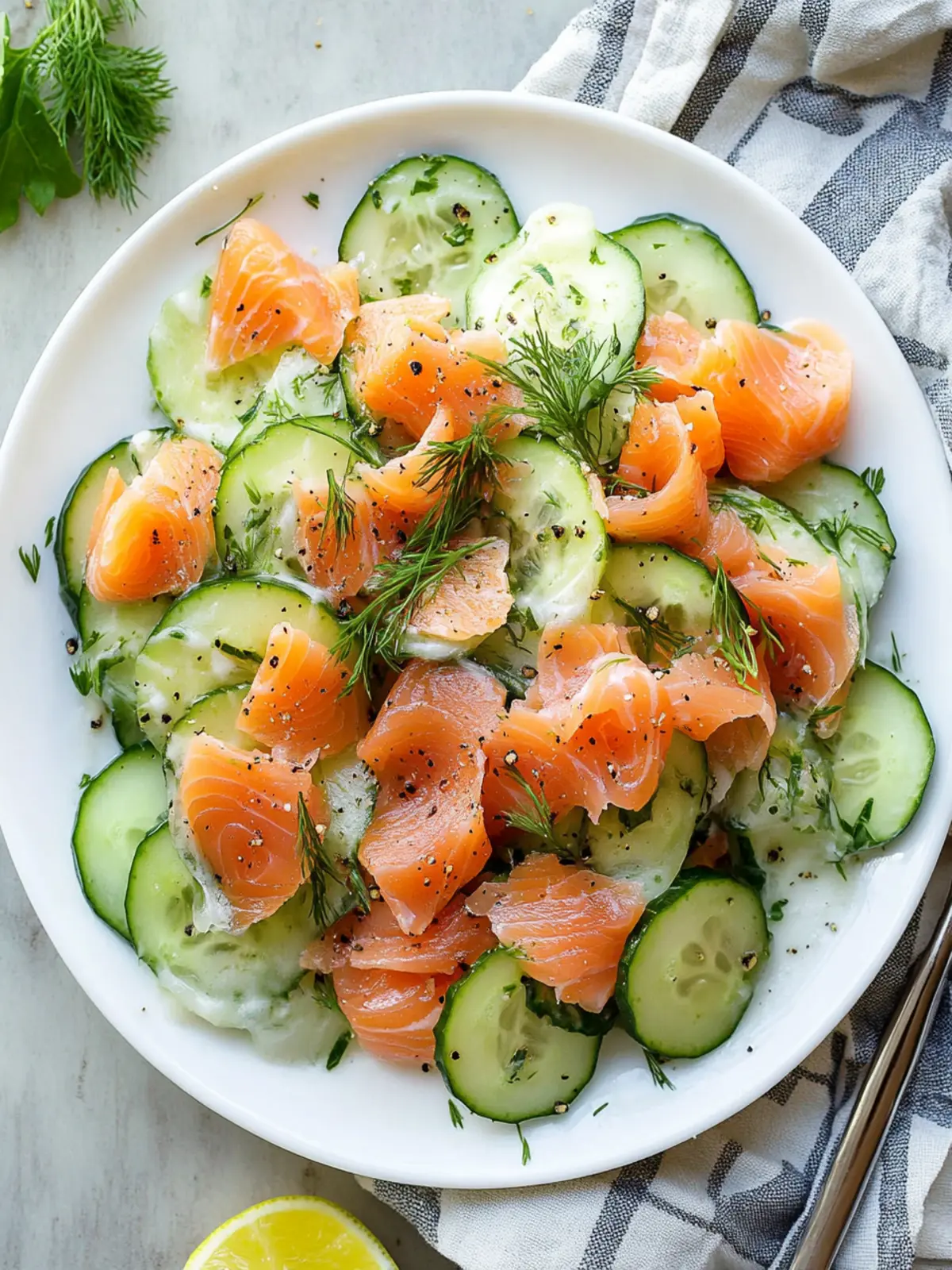 Smoked Salmon Cucumber Salad: A Refreshing Protein-Packed Delight 5 Smoked Salmon Cucumber Salad