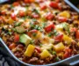 Southwestern Beef and Vegetable Bake: A Flavorful Family Delight
