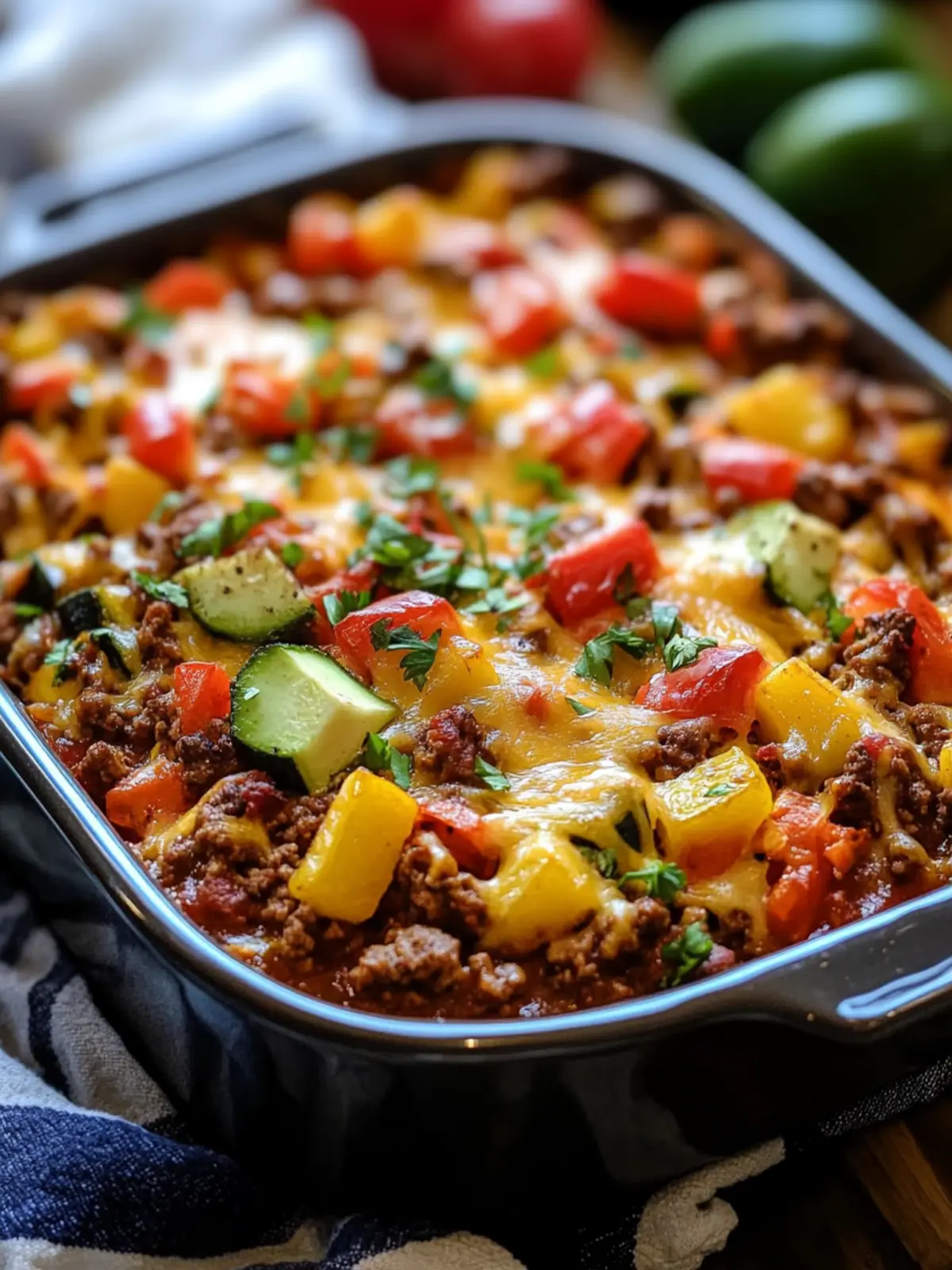 Southwestern Beef and Vegetable Bake: A Flavorful Family Delight 5 Southwestern Beef and Vegetable Bake