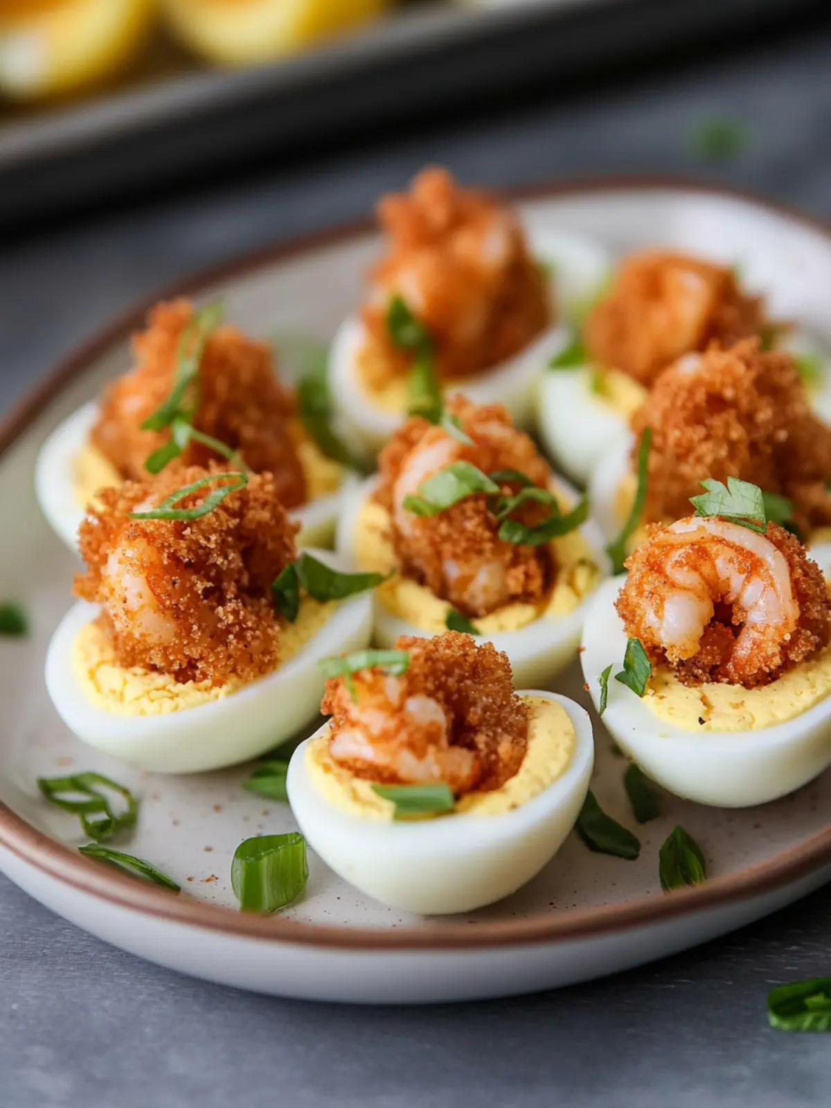 Fried Shrimp Deviled Eggs: A Flavor-Packed Twist You’ll Love 2 Fried Shrimp Deviled Eggs