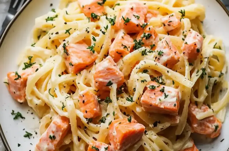 Tasty Salmon Pasta