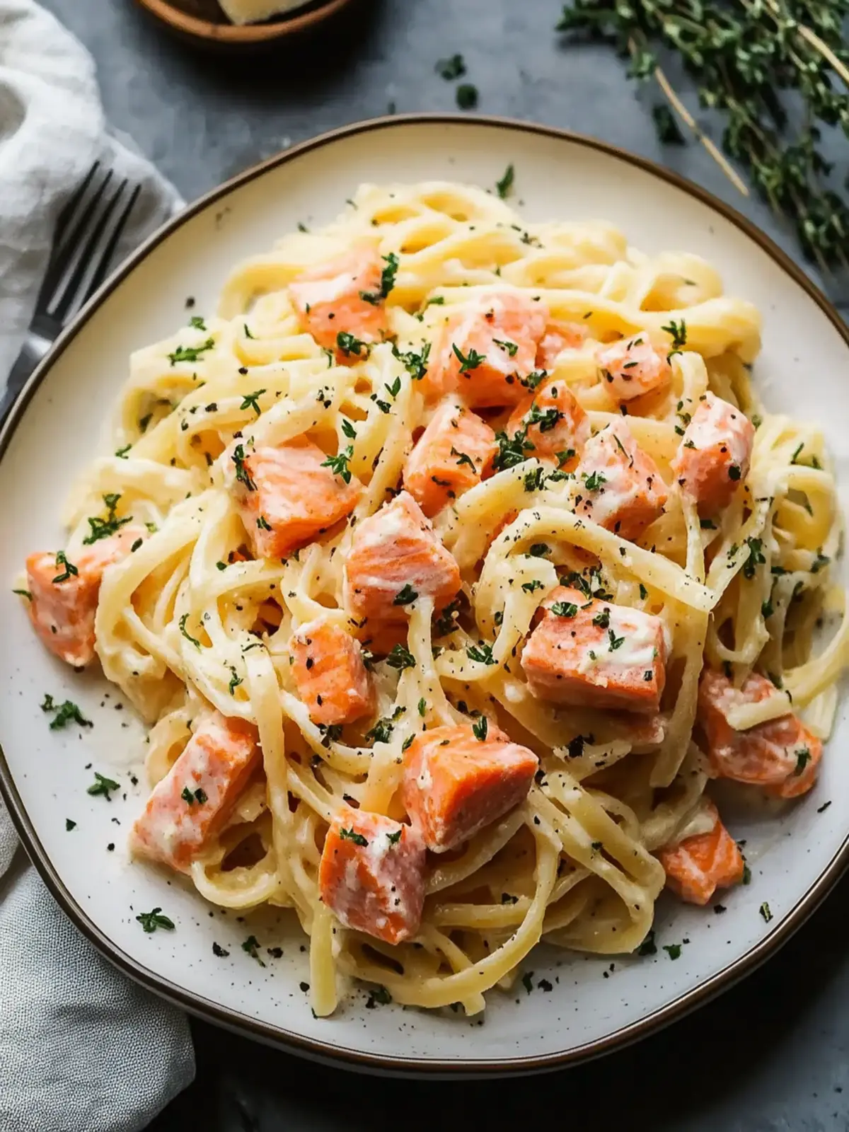 Tasty Salmon Pasta That’s Creamy Without the Guilt 5 Tasty Salmon Pasta