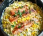 Creamed Corn Orzo with Salmon: A Cozy One-Pot Wonder
