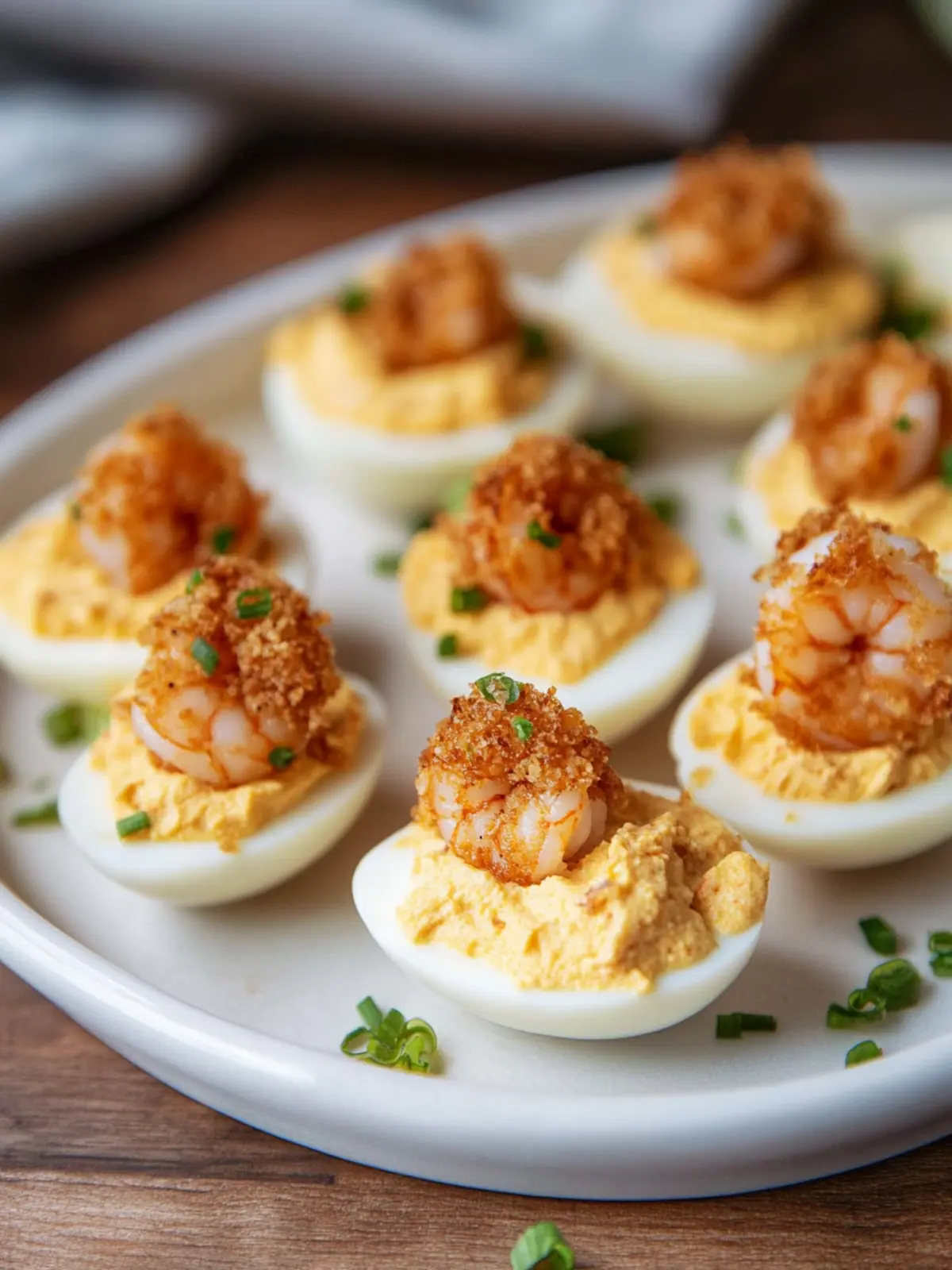 Fried Shrimp Deviled Eggs: A Flavor-Packed Twist You’ll Love 3 Fried Shrimp Deviled Eggs