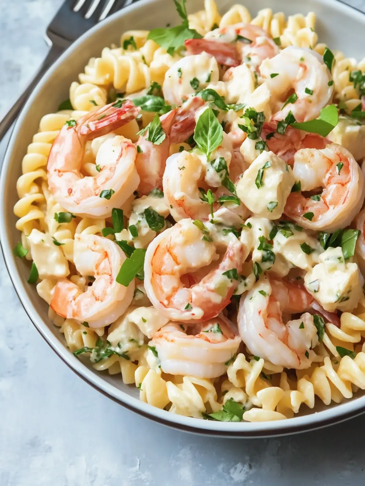 Delicious Shrimp Louis Pasta Salad for Effortless Summer Meals 2 Shrimp Louis Pasta Salad