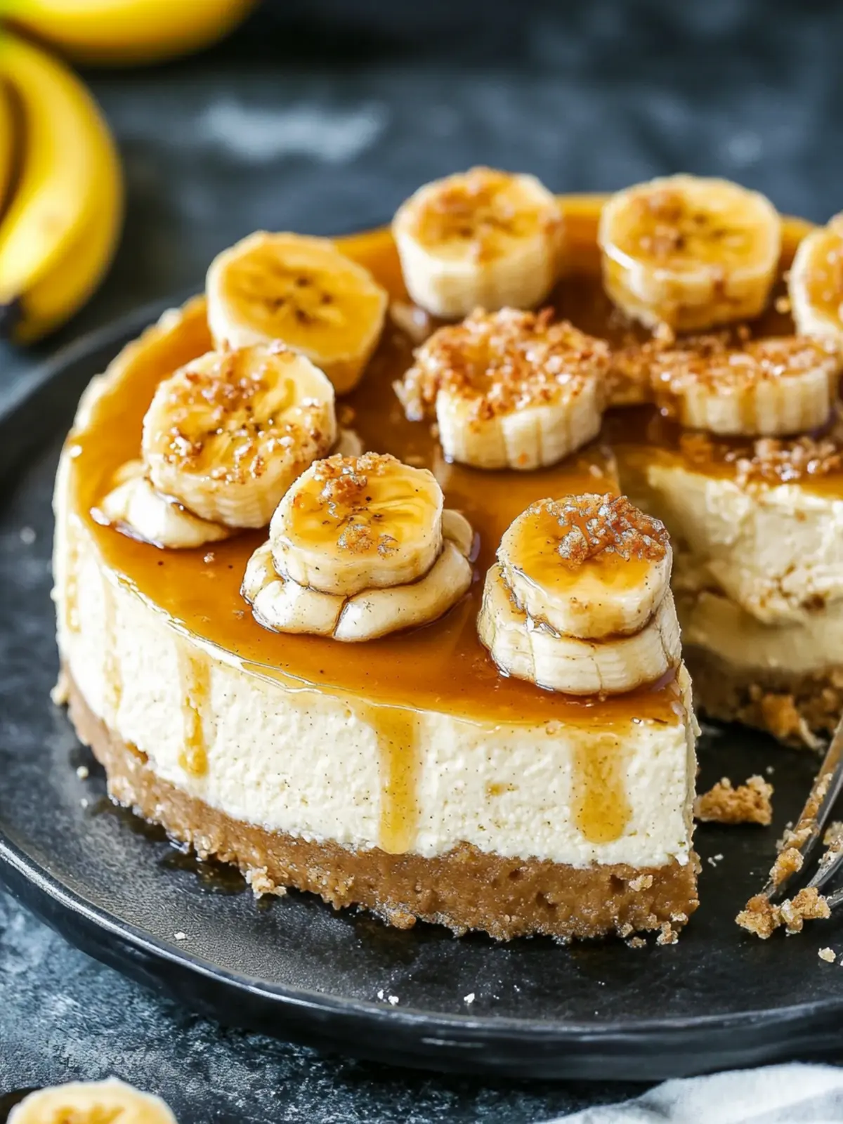 Decadent Bananas Foster Cheesecake You Can’t Resist 2 Bananas Foster Cheesecake