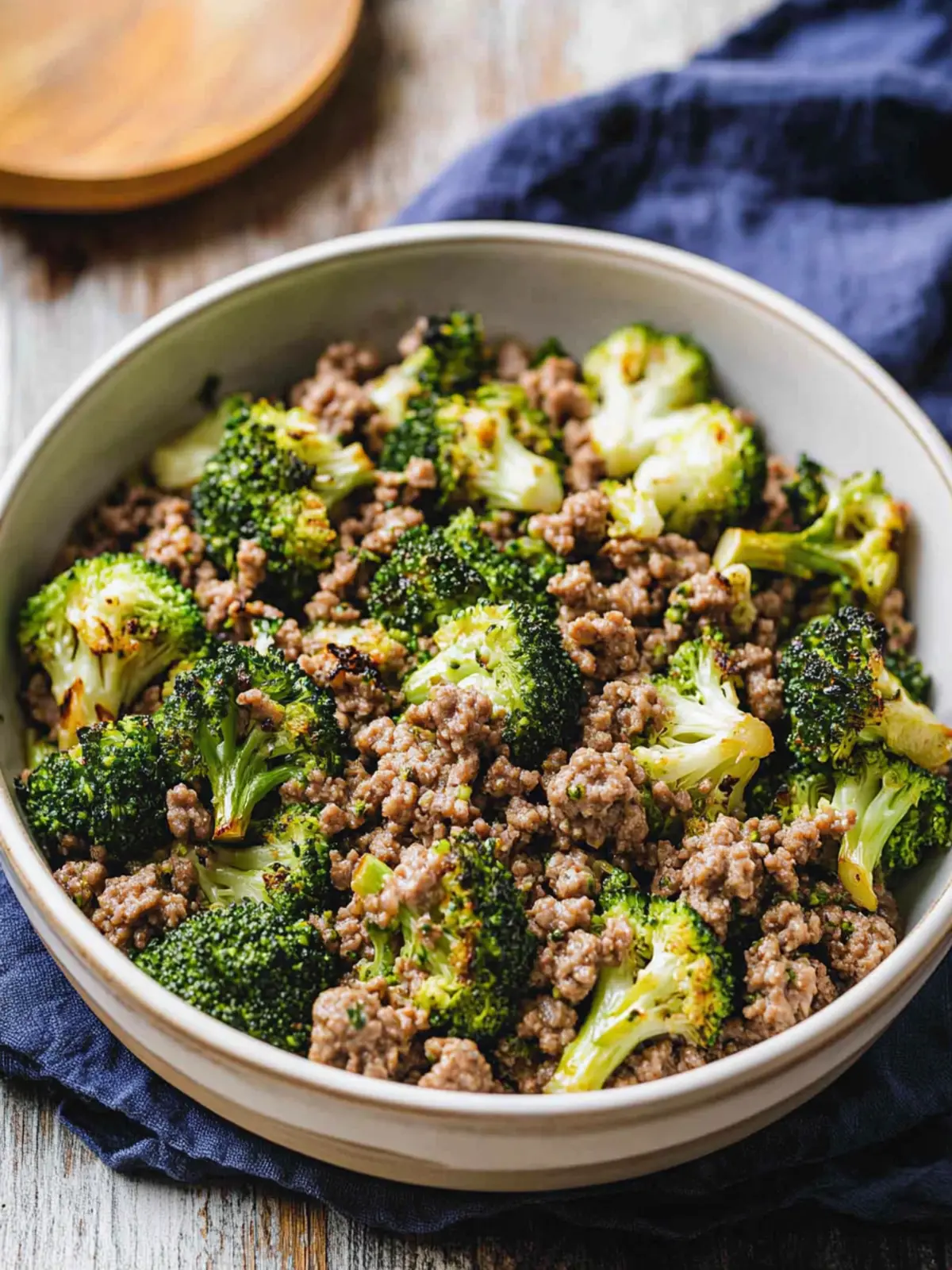 Garlic Roasted Broccoli and Ground Beef Casserole Delight 5 Garlic Roasted Broccoli and Ground Beef
