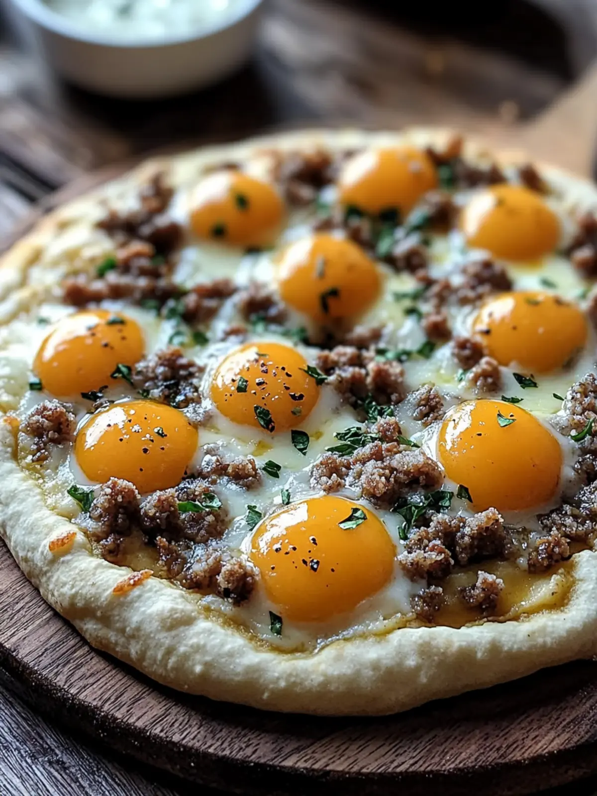 Biscuits and Gravy Breakfast Pizza: A Comfort Food Dream! 2 Biscuits and Gravy Breakfast Pizza