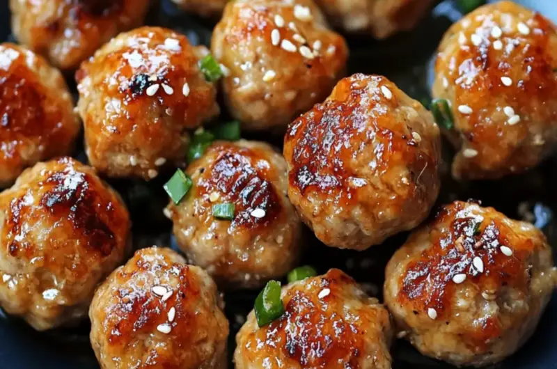 Tsukune (Japanese Chicken Meatballs)
