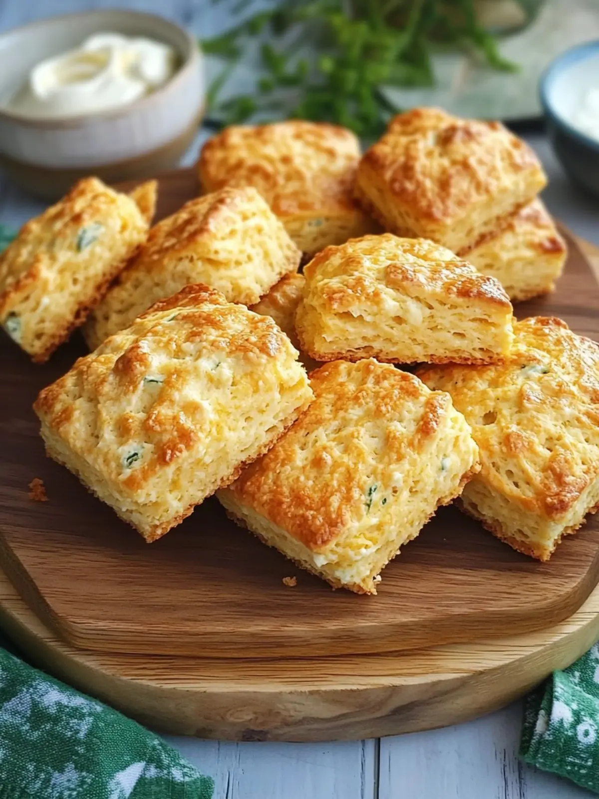 Cheddar & Cream Cheese Scones: Savory Delights for Any Snack 5 Cheddar & Cream Cheese Scones