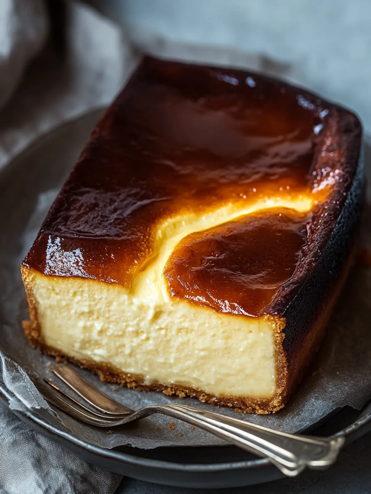 Savor The Creamy Bliss of Burnt Basque Cheesecake Today 2 Burnt Basque Cheesecake