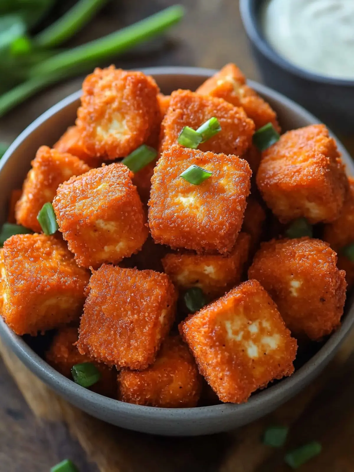 Crispy Buffalo Tofu Bites That Everyone Will Love 4 Crispy Buffalo Tofu Bites