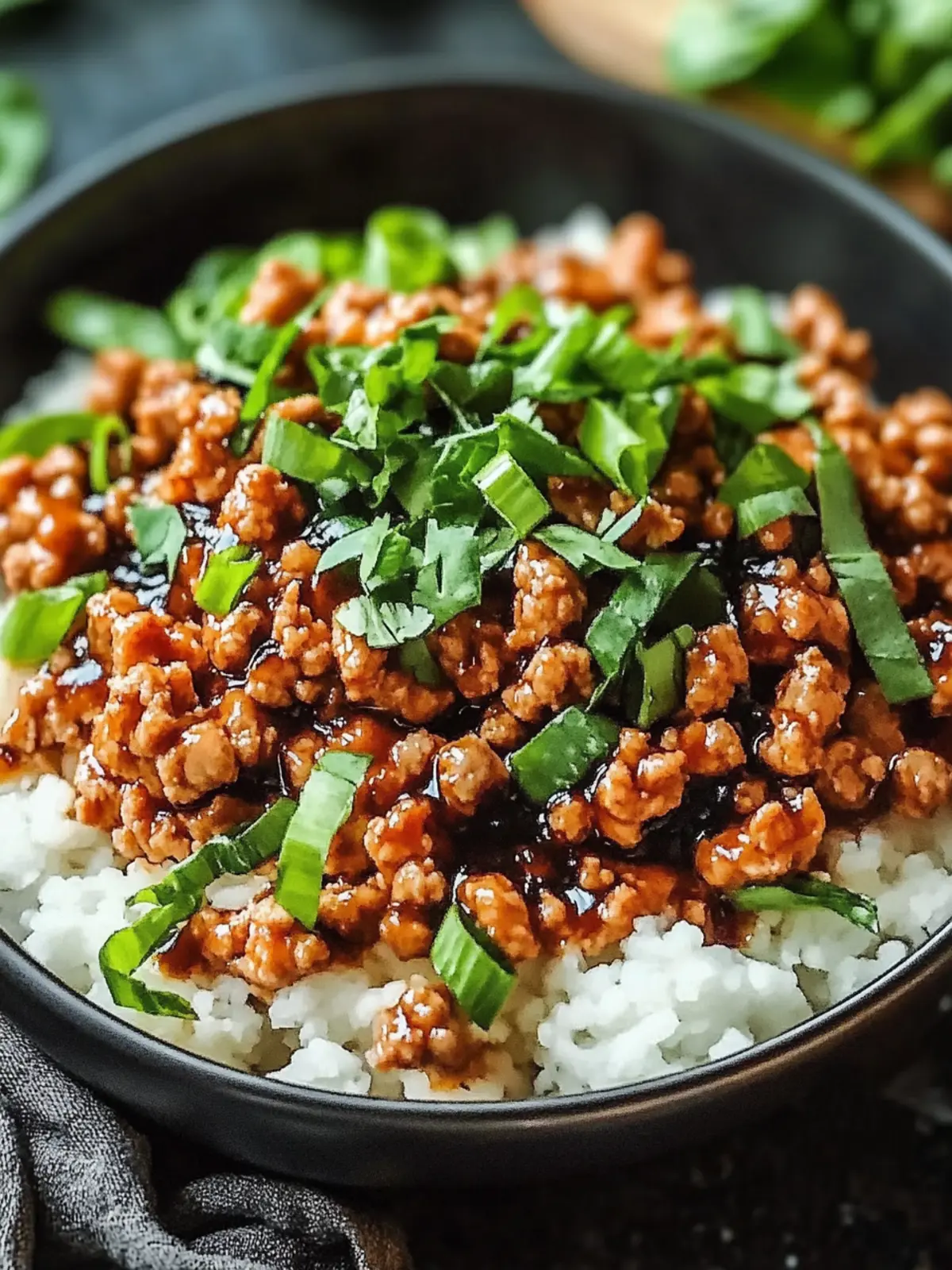 Sweet and Savory Honey Garlic Ground Turkey in 25 Minutes 4 Honey Garlic Ground Turkey