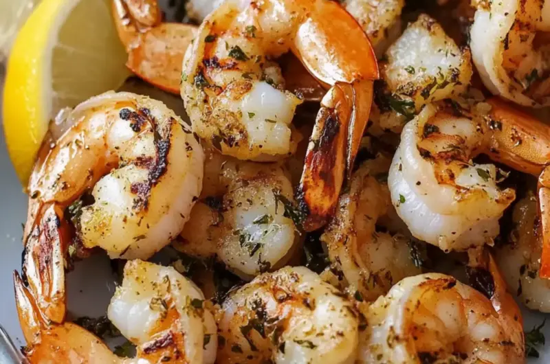 Grilled Garlic and Herb Shrimp