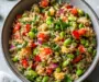 Nutritious Quinoa Edamame Salad with Zesty Ginger Dressing